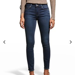 PAIGE Verdugo Ankle Women's Jeans in Nottingham. Dark denim. Size: 26.